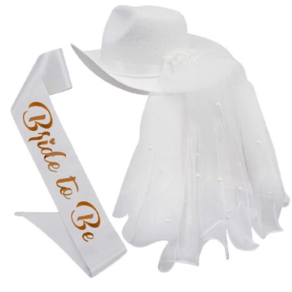 Bachelorette cowgirl hat